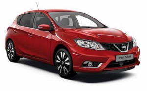 Nissan Pulsar Dachbox